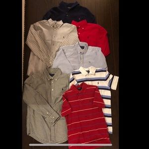 Polo Shirt Lot-Big Boys- L 14/16